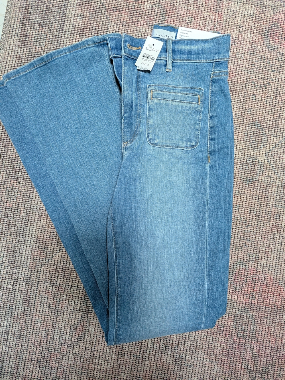 LOFT Women's Slim Flare Jeans